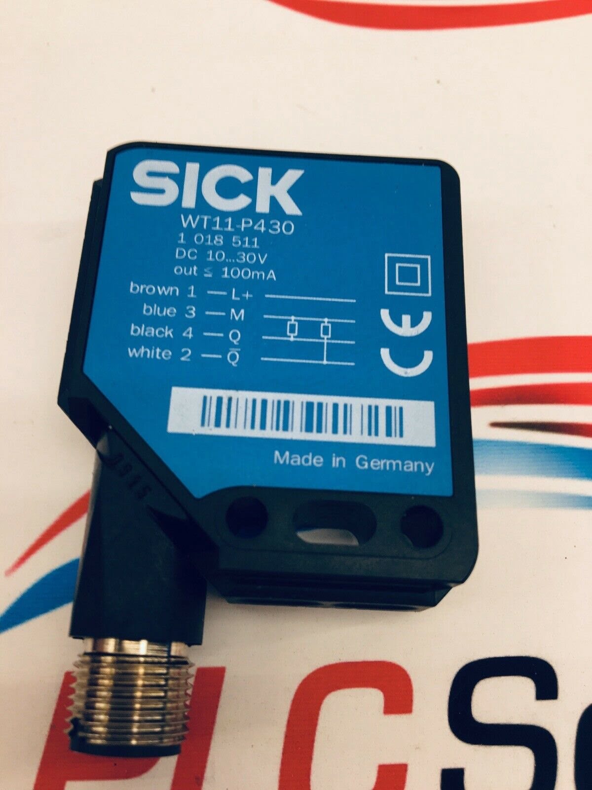 Sick WL 160-P430 Photoelectric Sensor 10-30vdc 