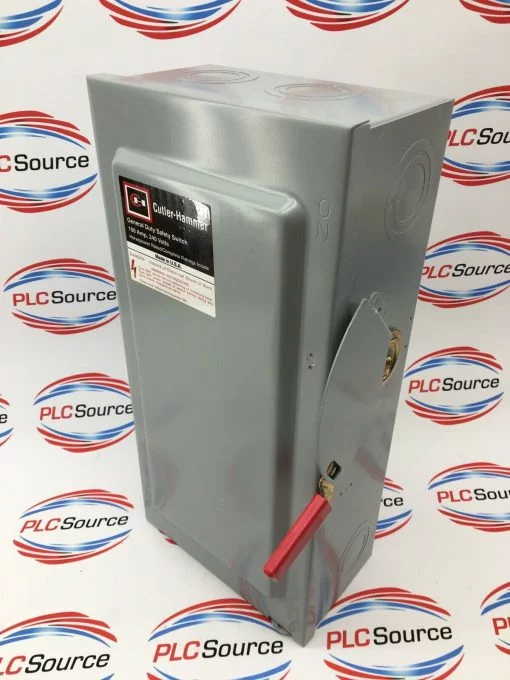 CUTLER-HAMMER DG323UGB GENERAL DUTY SAFETY SWITCH 100A 240V 3 POLE ENCLOSURE