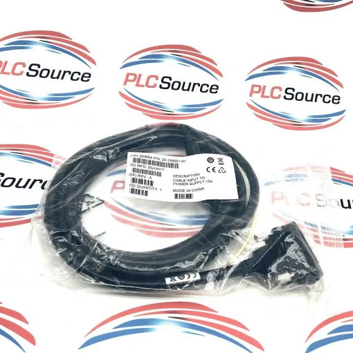 ZEBRA 25-159551-01 BARCODE READER  INPUT to POWER SUPPLY CABLE
