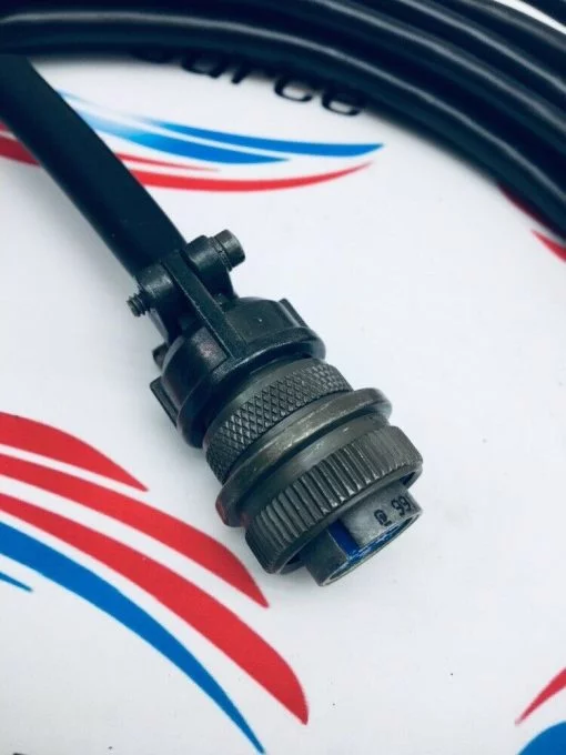 AMPHENOL 9910 97-3106A-14S-68 MIL SPEC CIRC CONNECTOR CABLE ASSY - Image 2