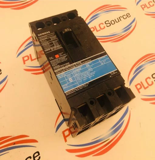 SIEMENS SENTRON SERIES 3POLE CIRCUIT BREAKER ED23B030 240V 30A 50/6HZ