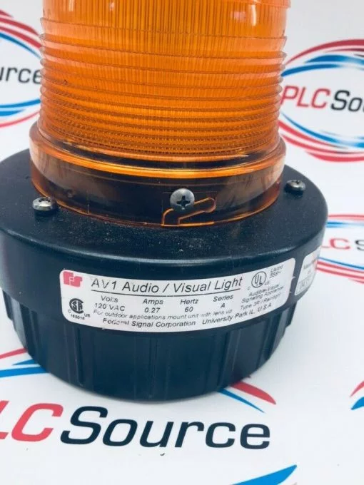 FEDERAL SIGNAL AV1  AUDIO / VISUAL LIGHT - Image 2
