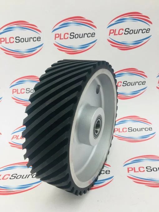 FASTENAL RUBBER CONTACT WHEEL 103079 3415 RPM  C130 9.750” D 13326-04027 - Image 3
