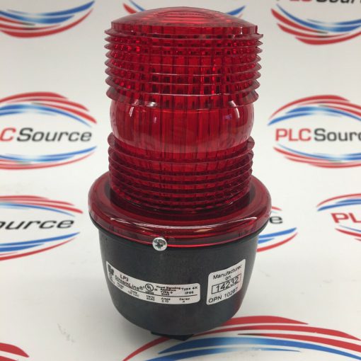 FEDERAL SIGNAL LP3P-120 RED STREAMLINE STROBE LIGHT - Image 3