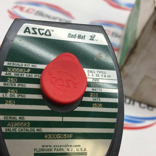 ASCO RED HAT 8300G058F SOLENOID VALVE - Image 3