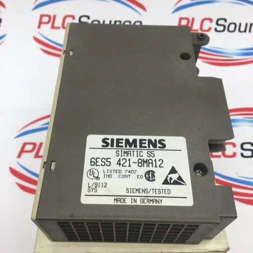 SIEMENS 6ES5 421-8MA12 DIGITAL INPUT MODULE SIMATIC S5 100U - Image 2