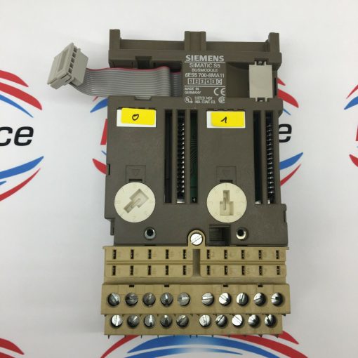 SIEMENS 6ES5 482-8MA13 I/O MODULE with 6ES5 700-8MA11 BUS MODULE SIMATIC S5 - Image 3