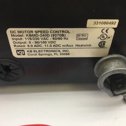 KB ELECTRONICS KBMD-240D DC MOTOR SPEED CONTROL PENTA POWER - Image 2