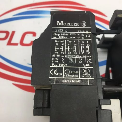KNOCKLER MOELLER ZB12-4, DIL MC9, DIL M32-XH22 ASSEMBLY - Image 3