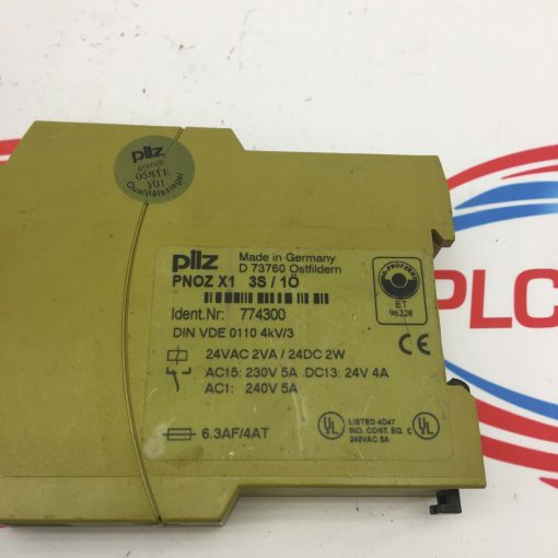 PILZ PNOZ 3S/1O 24VAC SAFETY RELAY - Image 3