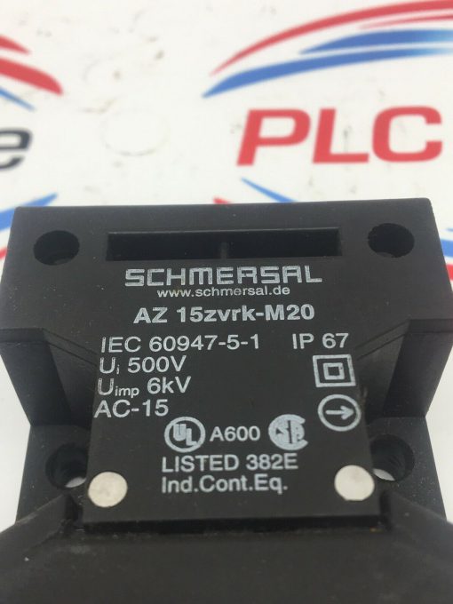 SCHMERSAL AZ 15ZVRK-M20 500V 6KV AC-15 SAFETY SWITCH ASSEMBLY - Image 2