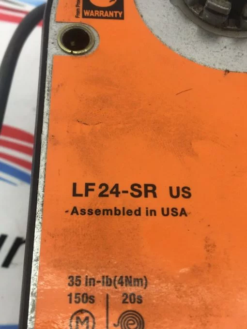 BELIMO LF24-SR 24V 50/60HZ 5VA 2.5W SPRING RETURN ACTUATOR - Image 2