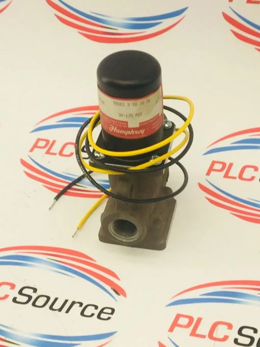 HUMPHREY 501E1 3 10 20 36 24VDC SOLENOID VALVE