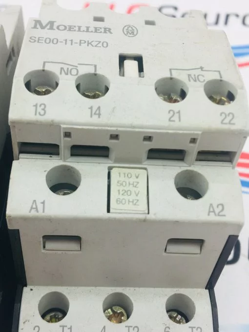 LOT OF TWO MOELLER SE00-11-PKZ0 CONTACTOR - Image 2