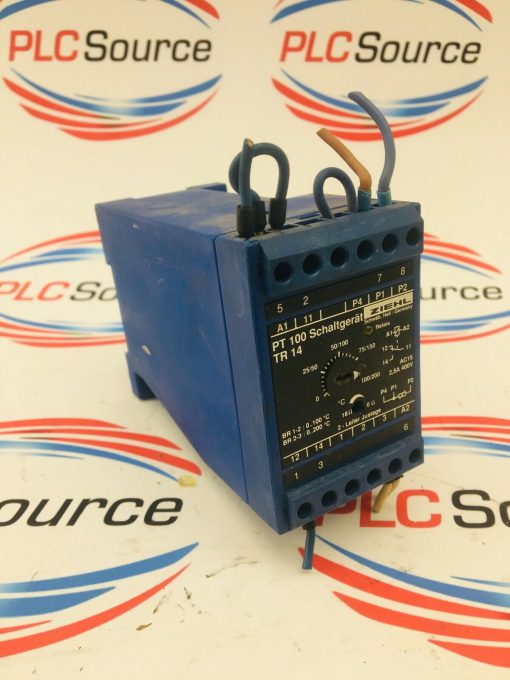 ZIEHL PT100 TR14 TR 14 T 223867 DC 24-220V TEMPERATURE RELAY