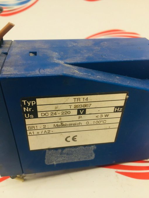 ZIEHL PT100 TR14 TR 14 T 223867 DC 24-220V TEMPERATURE RELAY - Image 2