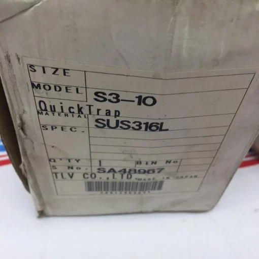 TLV SUS316L S3-10 STAINLESS THERMOSTATIC QUICK TRAP - Image 2