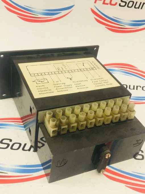 IVO IRION & VOSSELER 713735-01 110VAC 10IMP PANEL COUNTER - Image 3