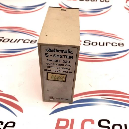 CARLO GAVAZZI ELECTROMATIC SV190 220 DUAL LEVEL RELAY