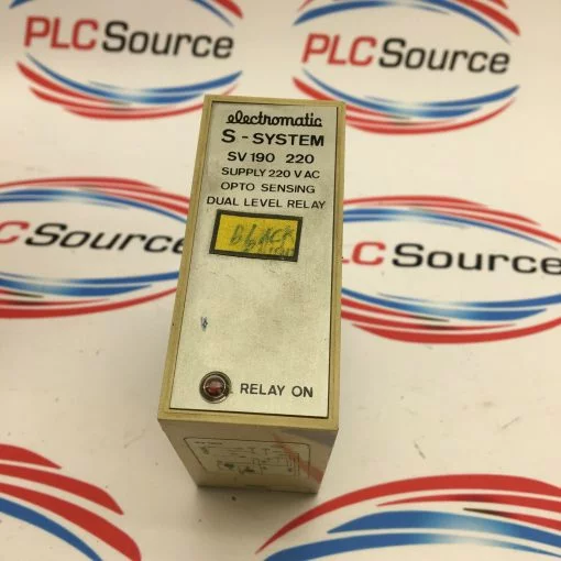 CARLO GAVAZZI ELECTROMATIC SV190 220 DUAL LEVEL RELAY - Image 2