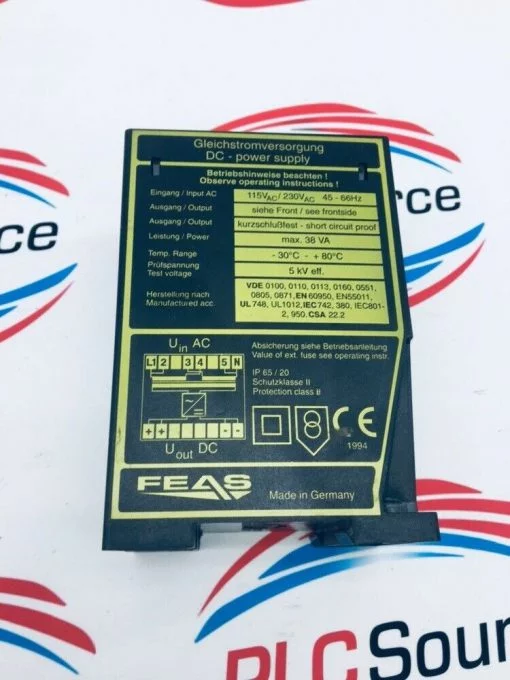 FEAS PSLC051   5V DC POWER SUPPLY - Image 2