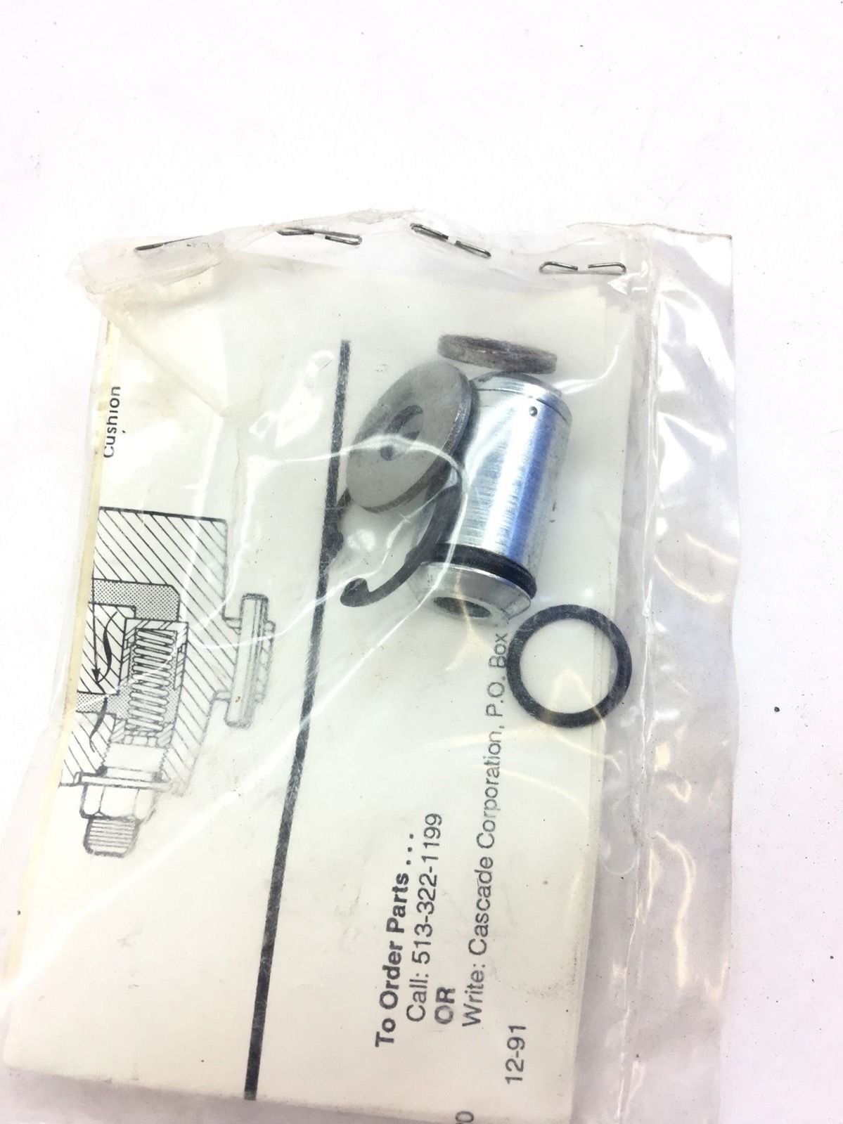 NEW IN BAGÂ CASCADE 563904 CHECK VALVE KIT, FAST SHIPPING! SB1 1