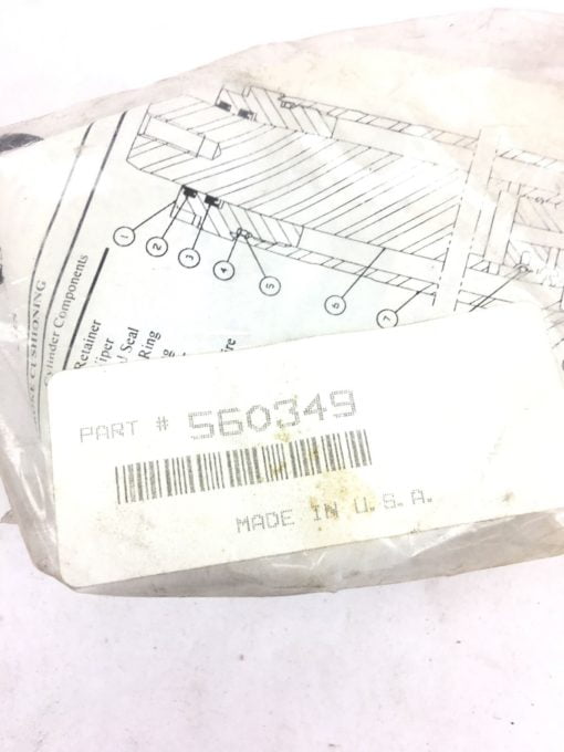 NEW IN BAG CASCADE 560349 LIFT CYLINDER SEAL KIT, FAST SHIPPING! SB1 2