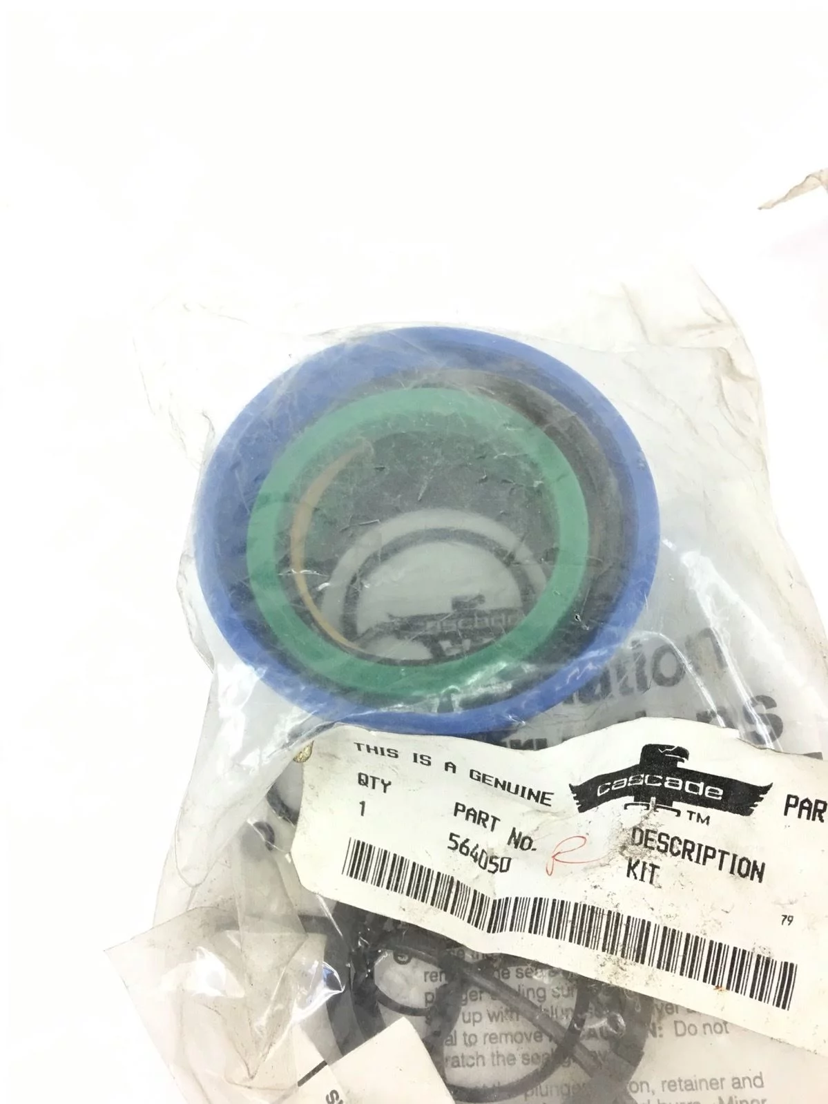 NEW IN BAG CASCADEÂ 564050 LIFT CYLINDER SEAL KIT, FAST SHIPPING! SB1 1