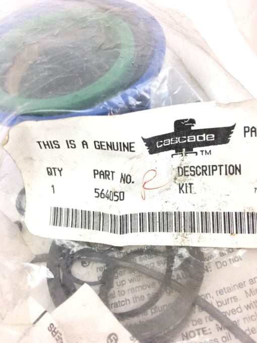 NEW IN BAG CASCADEÂ 564050 LIFT CYLINDER SEAL KIT, FAST SHIPPING! SB1 2
