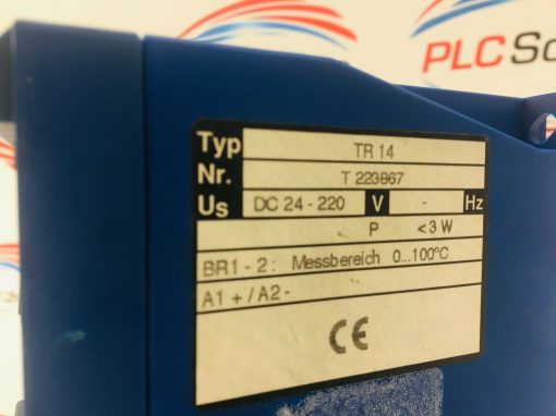 ZIEHL TR 14 TEMPERATURE RELAY 24-220V 3W - Image 2