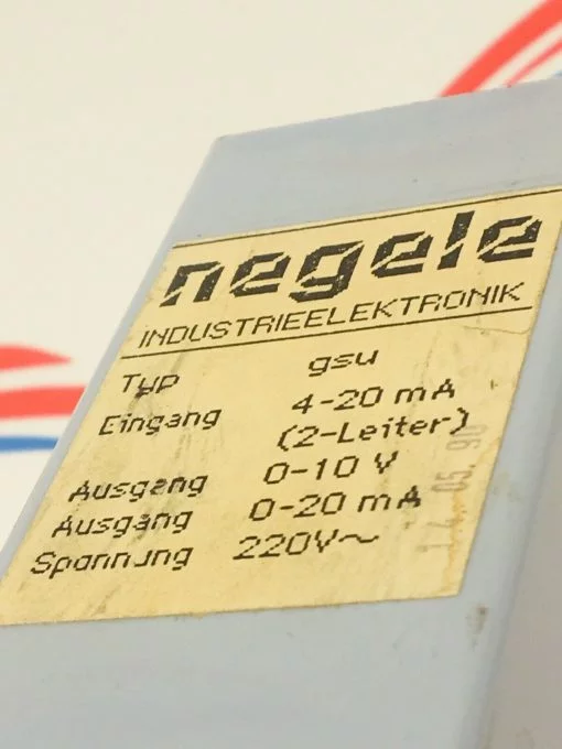 ANDERSON NEGELE GSU 220V ASSEMBLY - Image 2