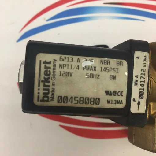 BURKERT 00458080 SOLENOID VALVE 6213 120V 8W - Image 2