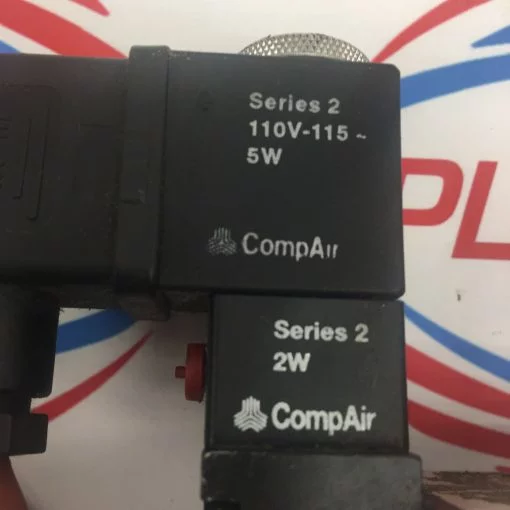 COMPAIR 8MM502.K30 4W 110V DOUBLE SOLENOID VALVE - Image 3