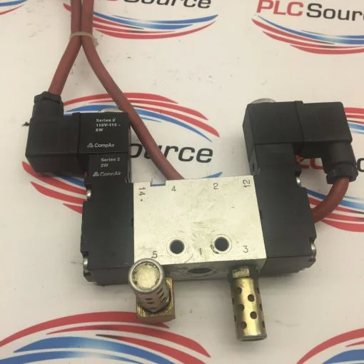 COMPAIR 8MM502.K30 4W 110V DOUBLE SOLENOID VALVE - Image 4