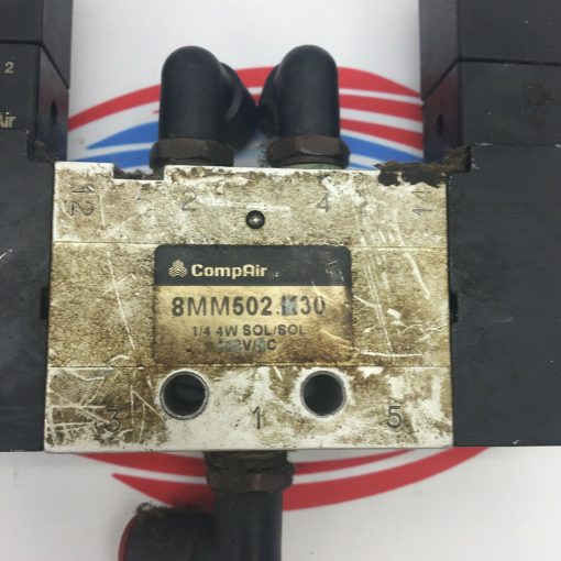 COMPAIR 8MM502K30 1/4 4W DOUBLE SOLENOID VALVE - Image 2