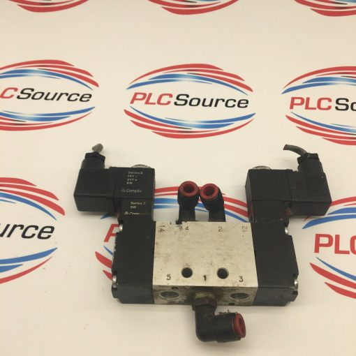 COMPAIR 8MM502K30 1/4 4W DOUBLE SOLENOID VALVE - Image 3