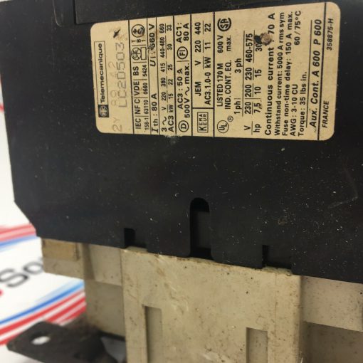 TELEMECANIQUE LC2D503 REVERSING CONTACTOR  LC2-D503 - Image 3