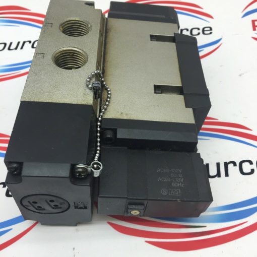 SMC VFS4200-3FZ DOUBLE SOLENOID VALVE with BASE - Image 5