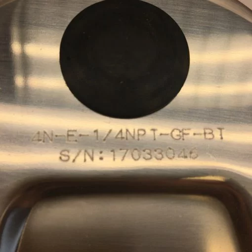 CSE CHICAGO STAINLESS  4N-E-/4NPT-GF-BT INSTA-FLOW PRESSURE GAUGE - Image 4