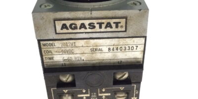 AGASTAT 7012WIÂ 96VDC 6-60 Minute Timing Relay USED NO BOX (H93) 1