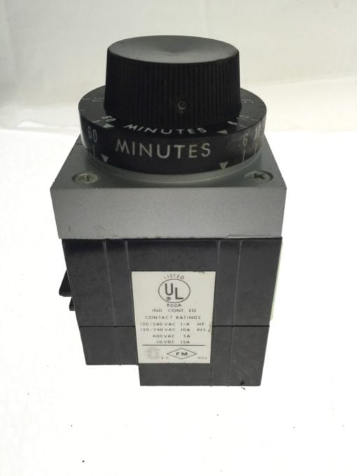 AGASTAT 7012WIÂ 96VDC 6-60 Minute Timing Relay USED NO BOX (H93) 2