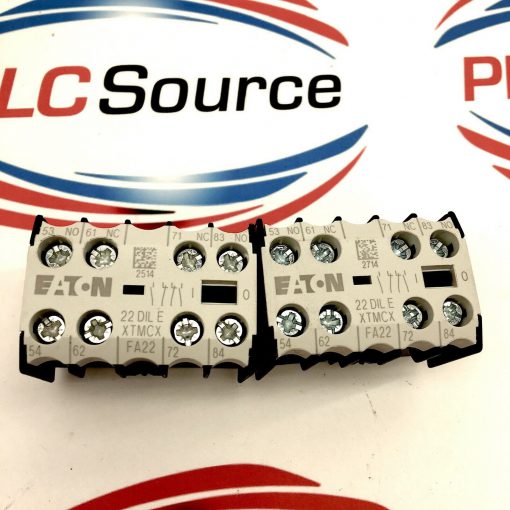 EATON 22 DIL E AUXILIARY CONTACTS   Lot of 2