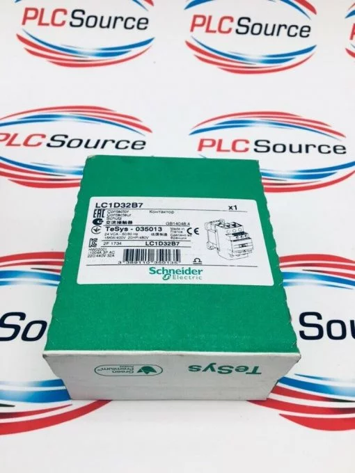 SCHNEIDER ELECTRIC LC1D32B7 THERMAL MAGNETIC MOTOR STARTER PROTECTOR