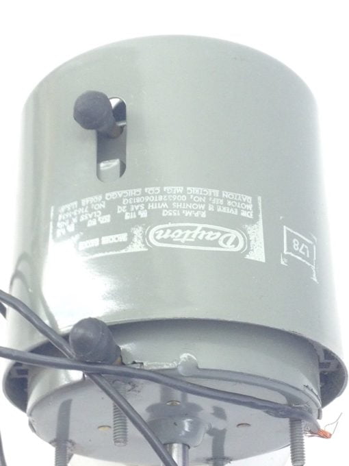 DAYTON ELECTRIC MODEL 5K001 ELECTRIC MOTOR 1550RPM 115V 60Hz 1