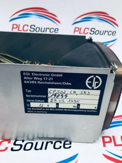 EGI ELECTRONIC CP502 LN SN 12V - Image 5