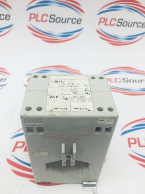 RITZ INTERNATIONAL  ESMU 93/414885 200A CURRENT TRANSFORMER