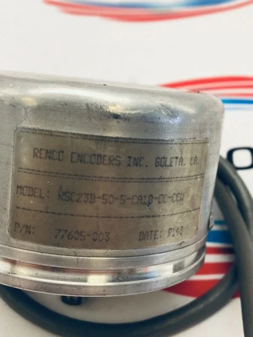 RENCO ENCODERS 77605-003 RSC23B-50-5-CA18-CC-CCW - Image 2