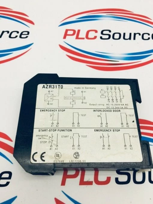 SCHMERSAL AZR31T0/24V E-STOP SAFETY MONITOR MODULE - Image 2