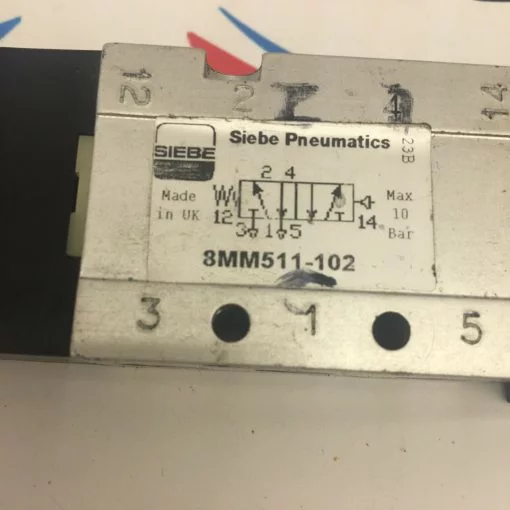 SIEBE PNEUMATICS 8MM511-102 DOUBLE SOLENOID VALVE - Image 2