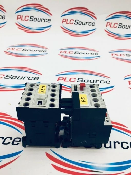 SIEMENS 3UA7021-1G 3TF2010-0BB4 CONTACTOR and OVERLOAD RELAY